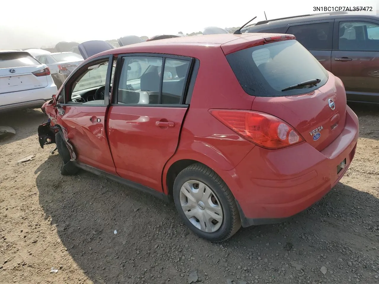 2010 Nissan Versa S VIN: 3N1BC1CP7AL357472 Lot: 70796864