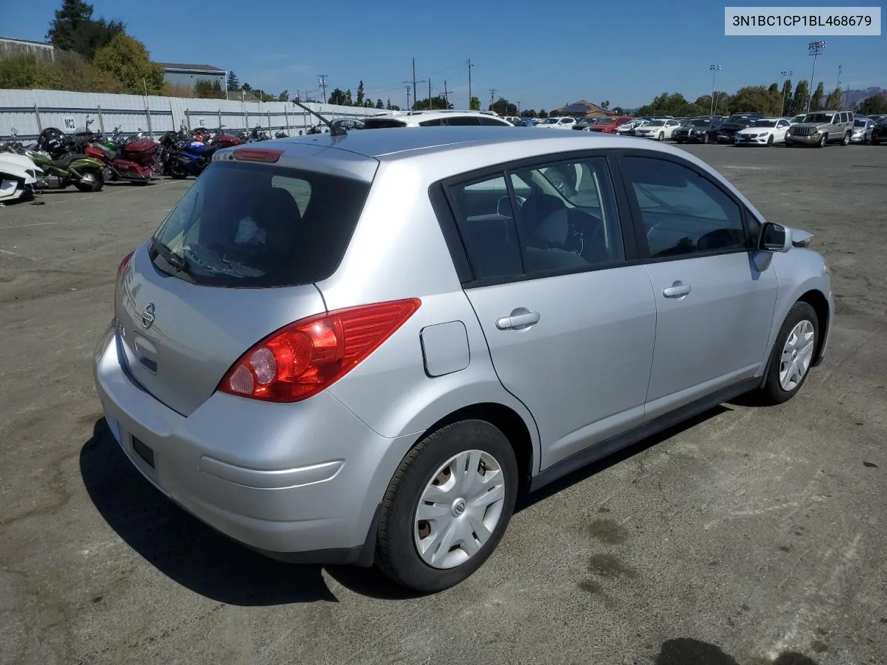 3N1BC1CP1BL468679 2011 Nissan Versa S