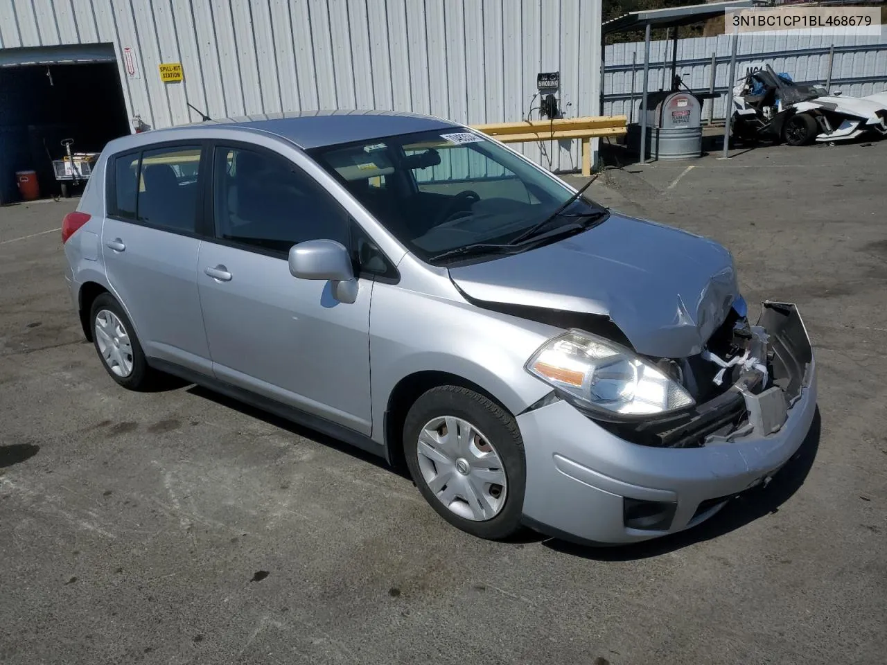 3N1BC1CP1BL468679 2011 Nissan Versa S