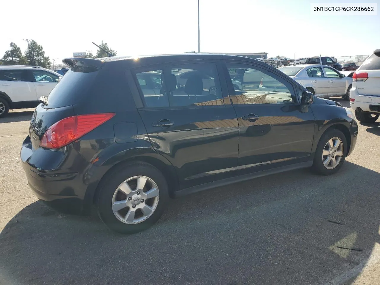 2012 Nissan Versa S VIN: 3N1BC1CP6CK286662 Lot: 46578104