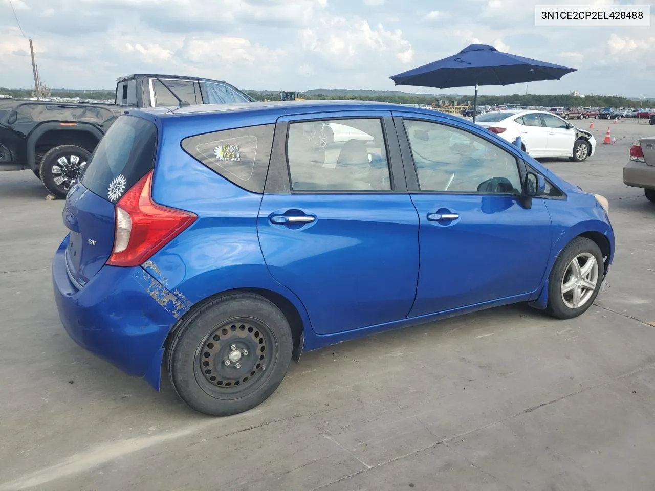 3N1CE2CP2EL428488 2014 Nissan Versa Note S