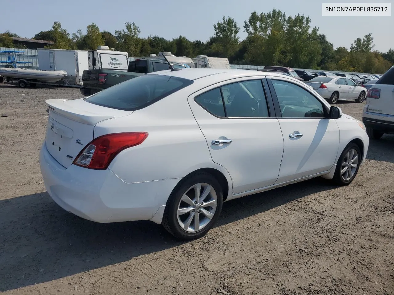 3N1CN7AP0EL835712 2014 Nissan Versa S