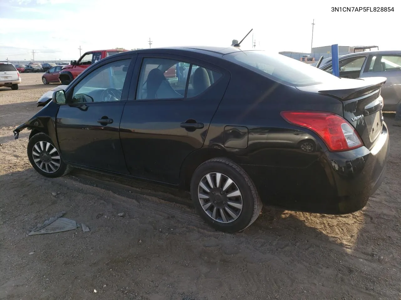 2015 Nissan Versa S VIN: 3N1CN7AP5FL828854 Lot: 68283294