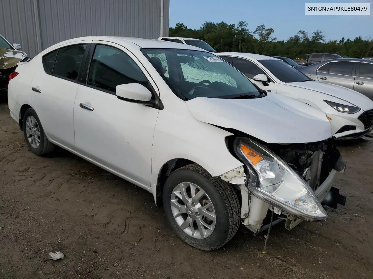 2019 Nissan Versa S VIN: 3N1CN7AP9KL880479 Lot: 71814514