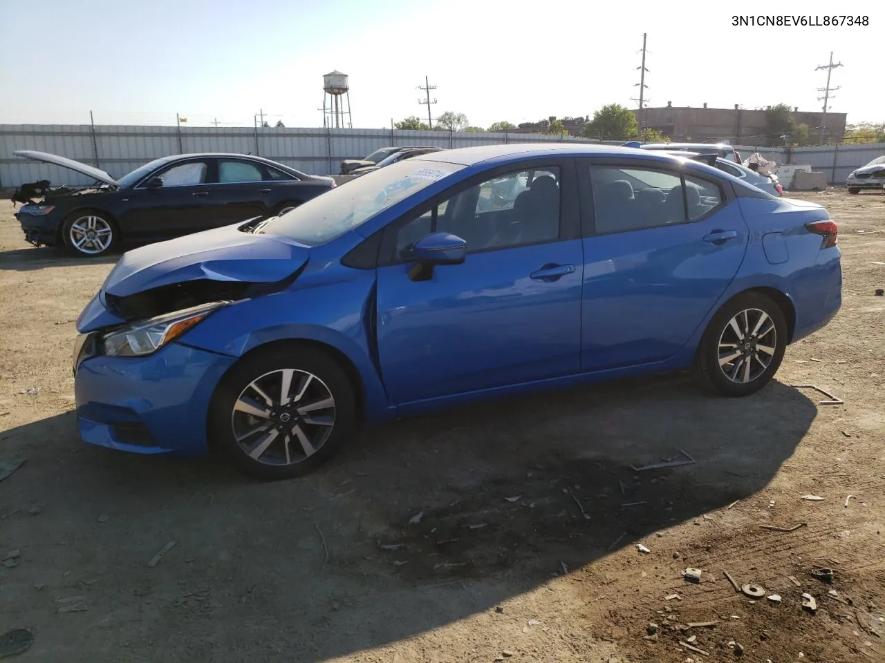 3N1CN8EV6LL867348 2020 Nissan Versa Sv