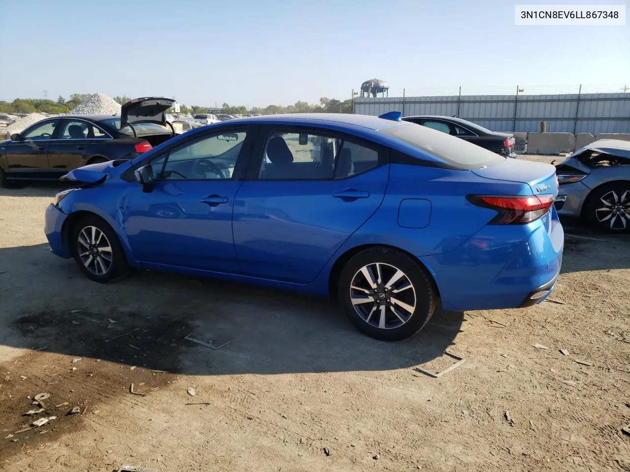 3N1CN8EV6LL867348 2020 Nissan Versa Sv