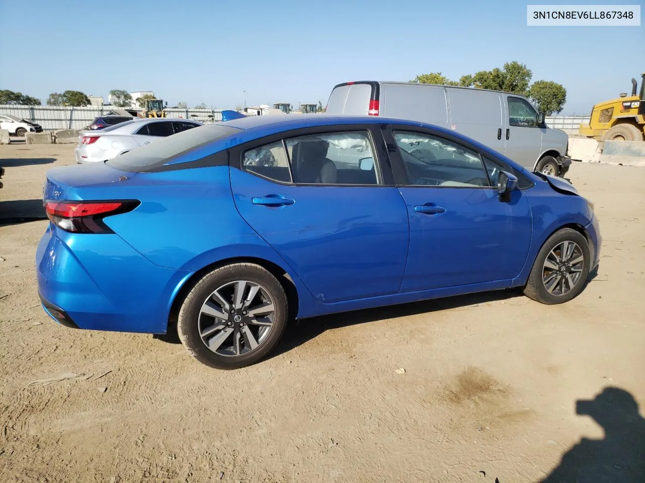 2020 Nissan Versa Sv VIN: 3N1CN8EV6LL867348 Lot: 66559714