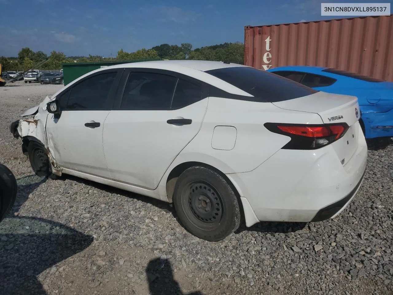 2020 Nissan Versa S VIN: 3N1CN8DVXLL895137 Lot: 70804724