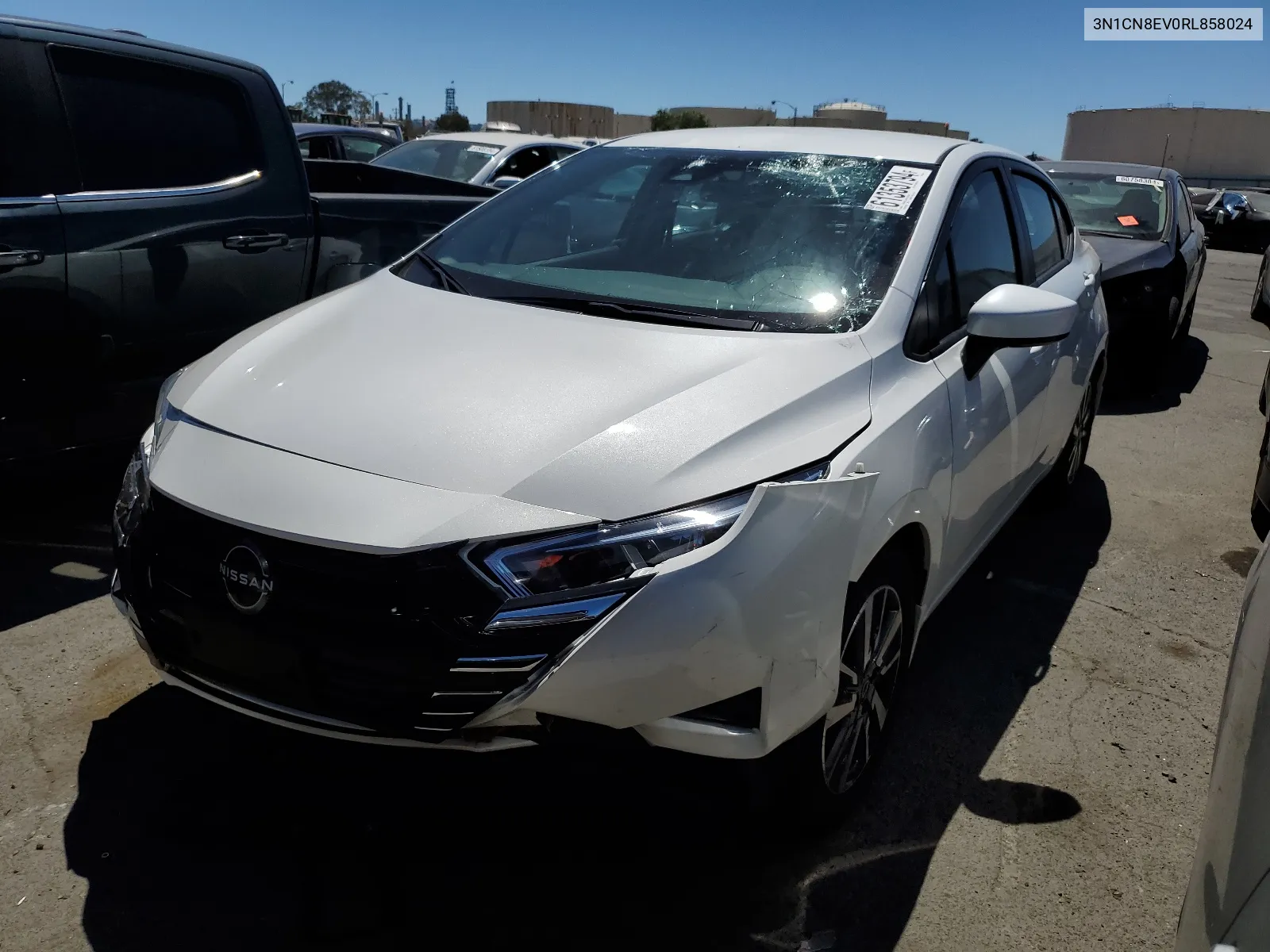 2024 Nissan Versa Sv VIN: 3N1CN8EV0RL858024 Lot: 61353794