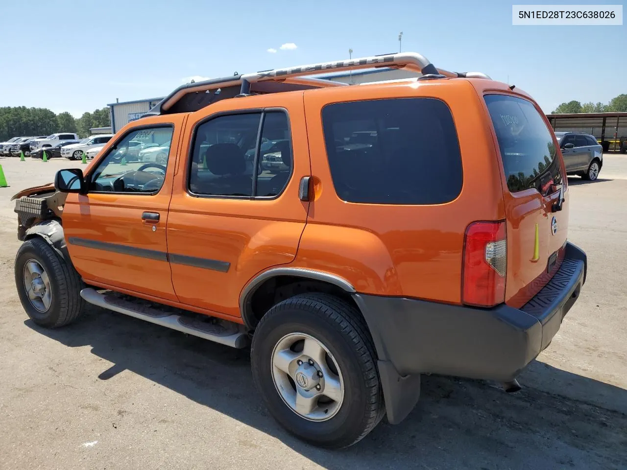 2003 Nissan Xterra Xe VIN: 5N1ED28T23C638026 Lot: 68907474