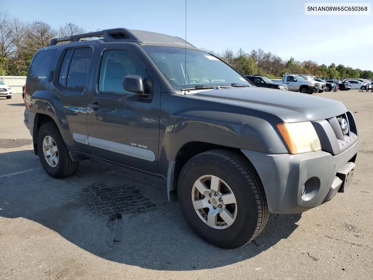 2005 Nissan Xterra Off Road VIN: 5N1AN08W65C650368 Lot: 70862504