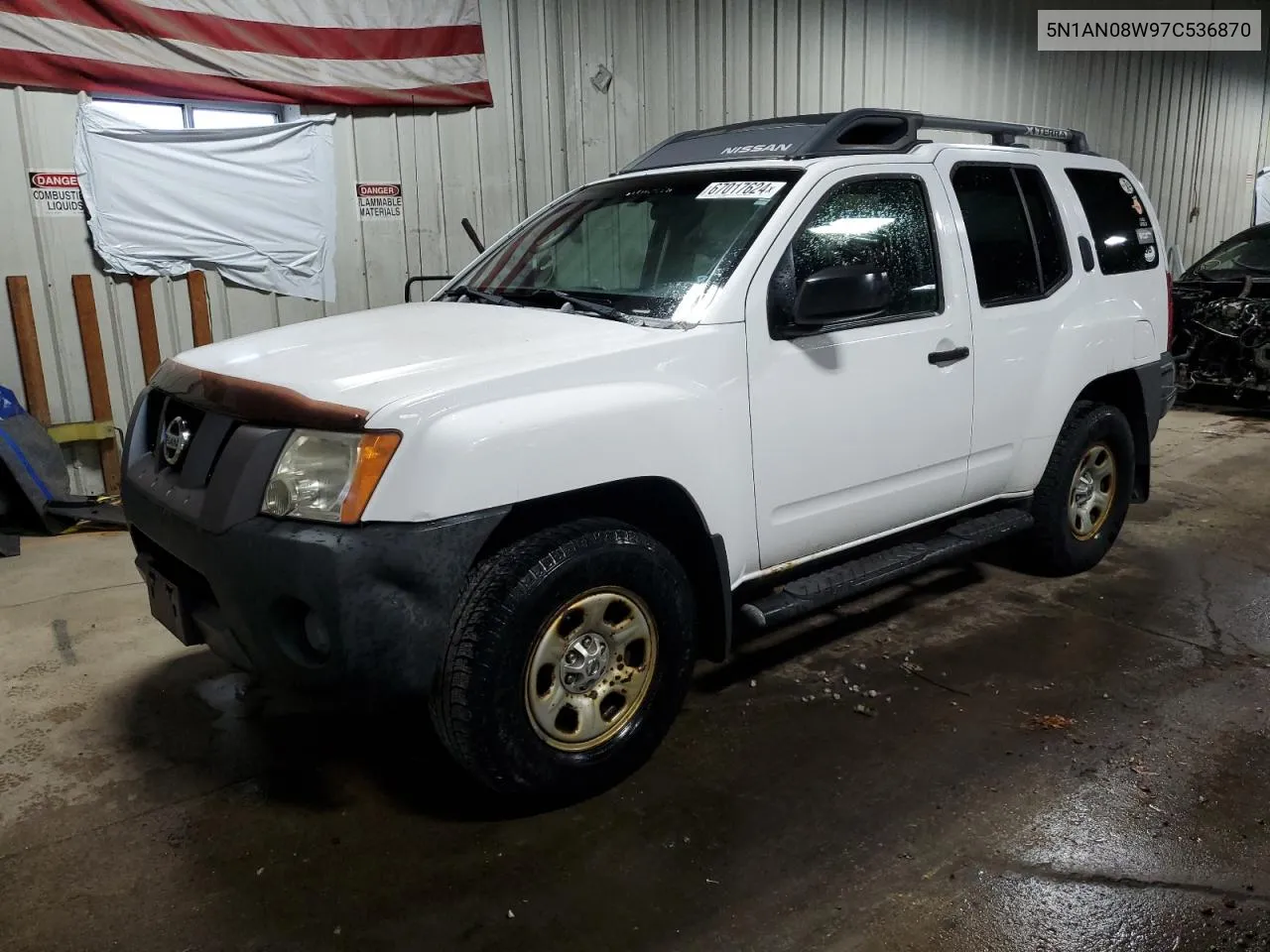 5N1AN08W97C536870 2007 Nissan Xterra Off Road