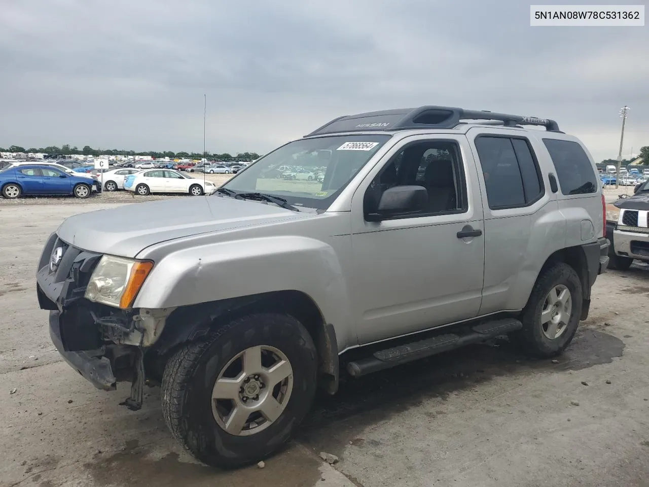 5N1AN08W78C531362 2008 Nissan Xterra Off Road