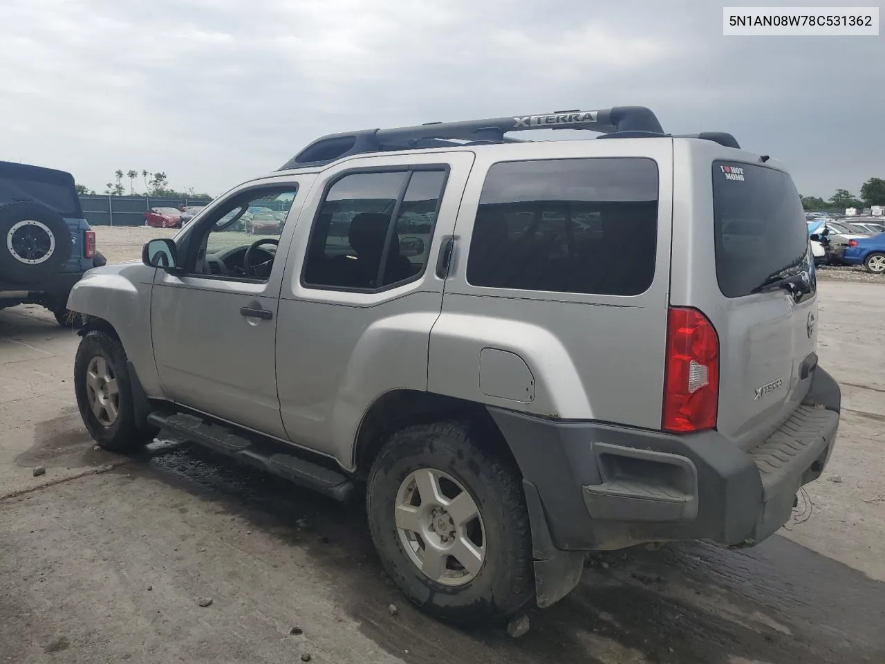 5N1AN08W78C531362 2008 Nissan Xterra Off Road