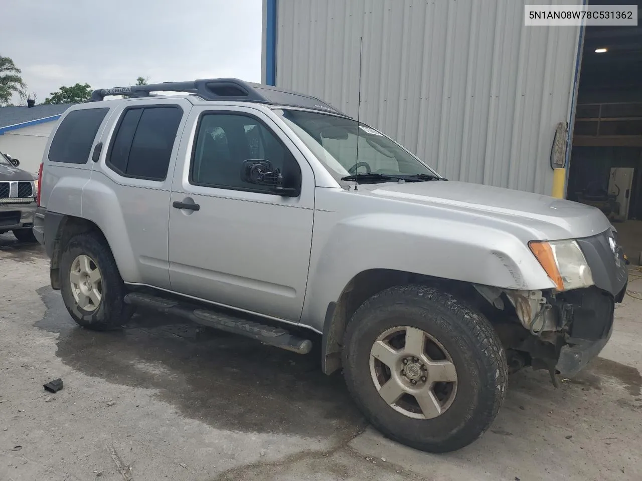 2008 Nissan Xterra Off Road VIN: 5N1AN08W78C531362 Lot: 57868564