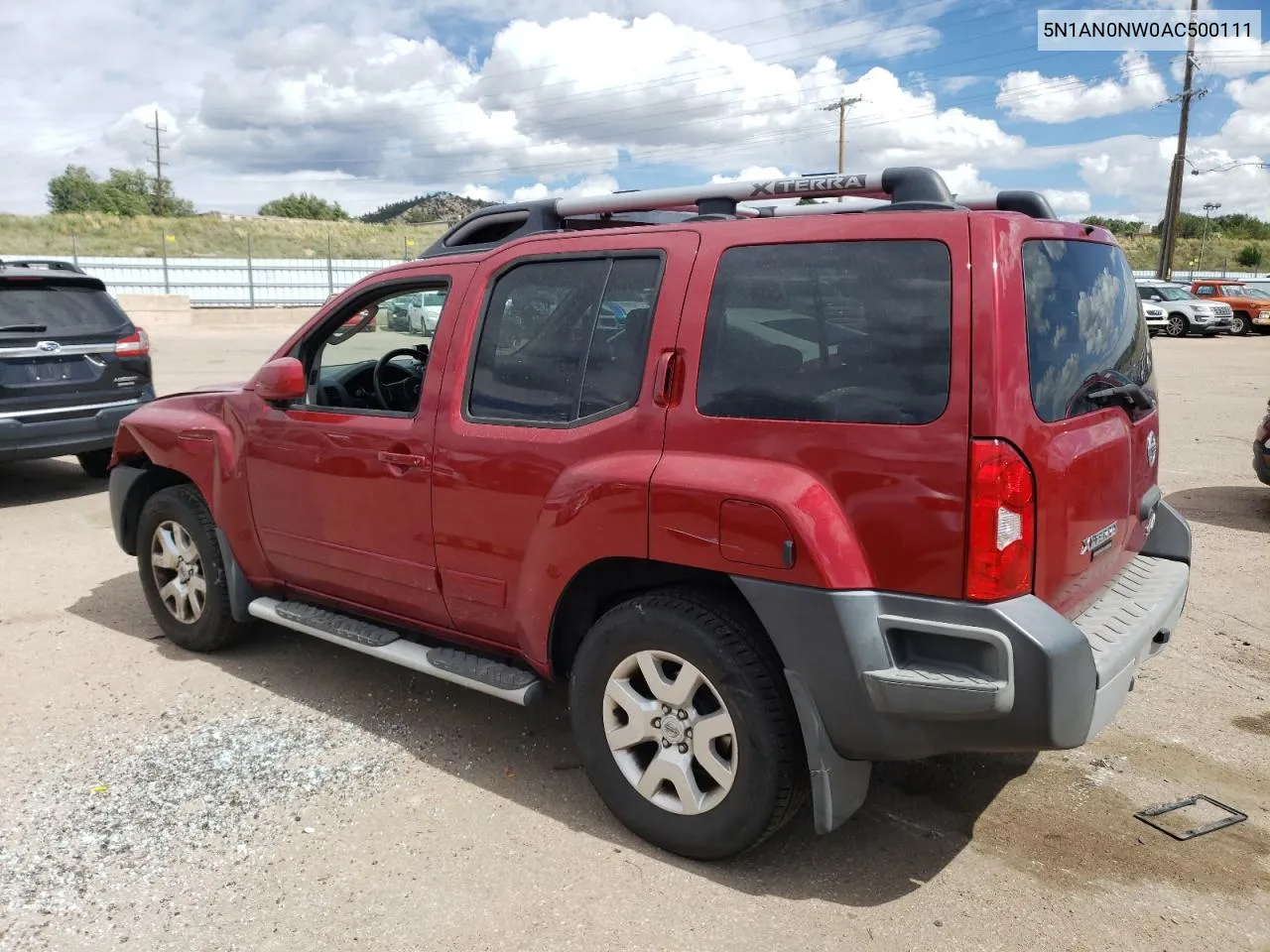 2010 Nissan Xterra Off Road VIN: 5N1AN0NW0AC500111 Lot: 71452154