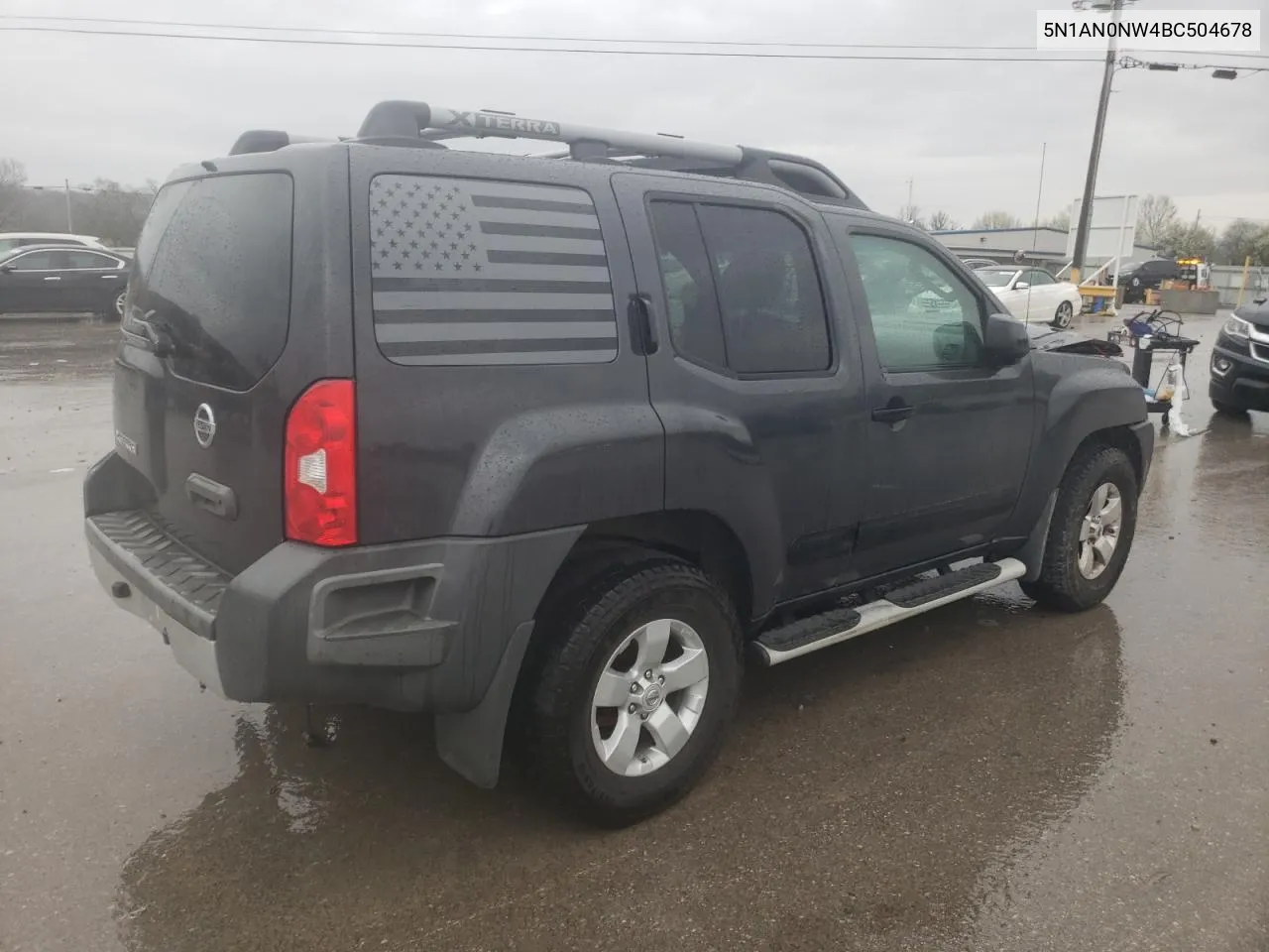 5N1AN0NW4BC504678 2011 Nissan Xterra Off Road