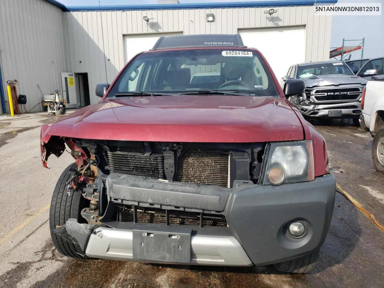 2013 Nissan Xterra X VIN: 5N1AN0NW3DN812013 Lot: 69284164