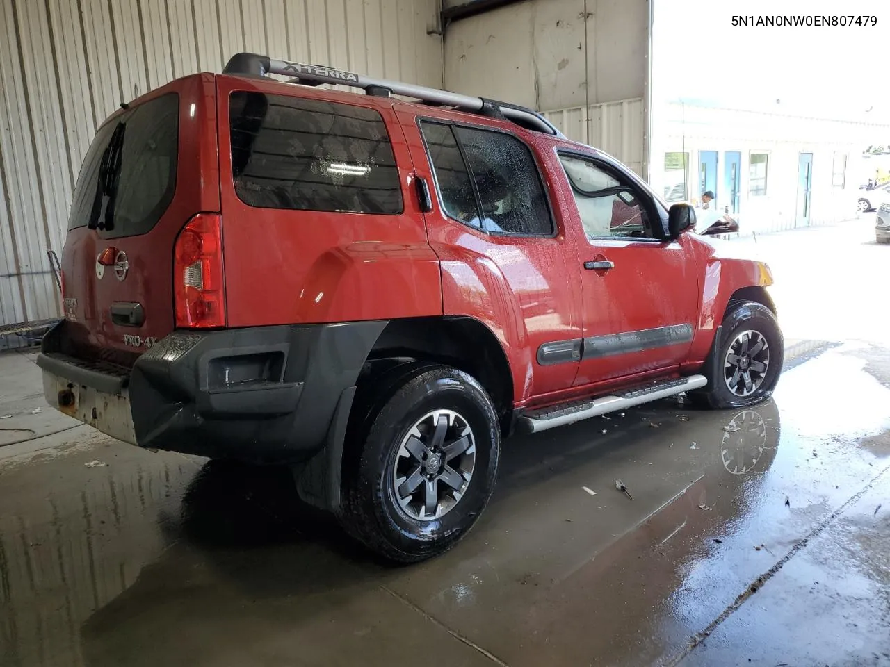 2014 Nissan Xterra X VIN: 5N1AN0NW0EN807479 Lot: 61379884