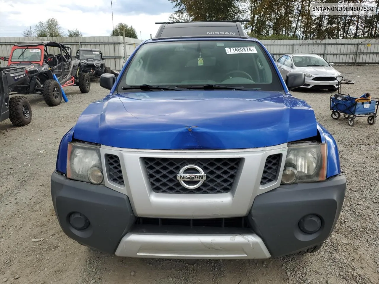 2014 Nissan Xterra X VIN: 5N1AN0NU9EN807530 Lot: 71460824