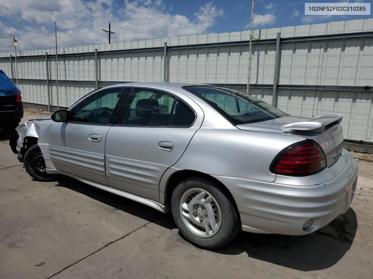 2002 Pontiac Grand Am Se1 VIN: 1G2NF52F02C310285 Lot: 58688954