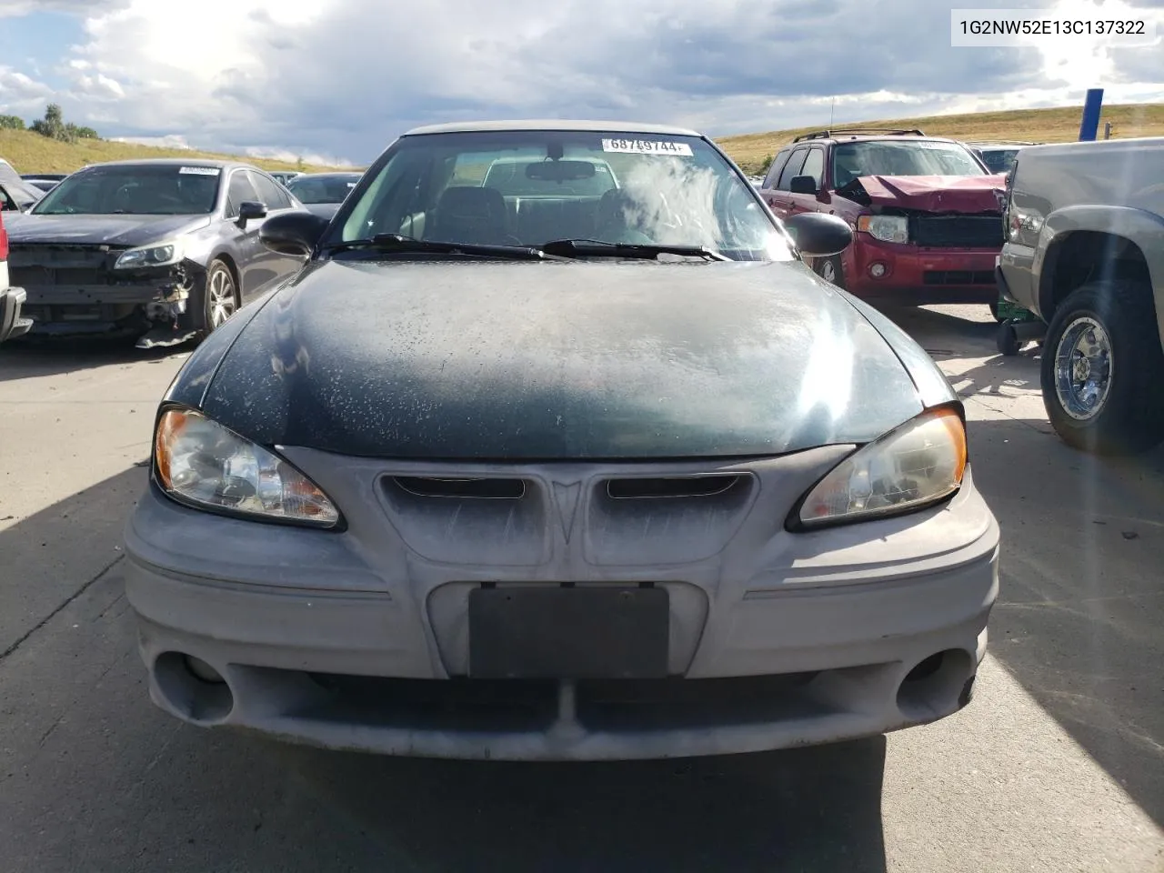 2003 Pontiac Grand Am Gt VIN: 1G2NW52E13C137322 Lot: 68789744