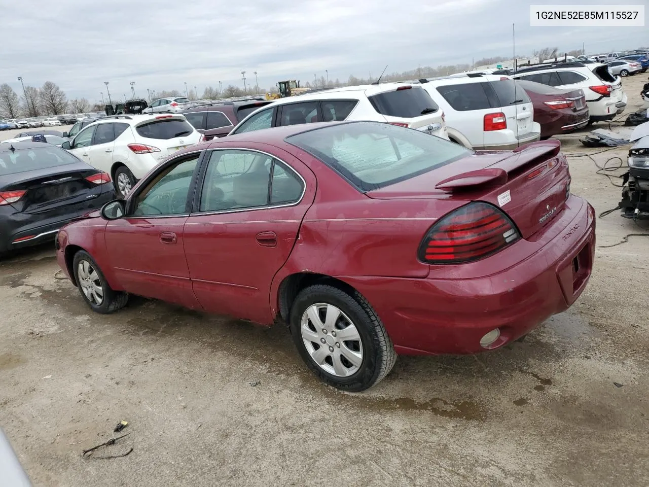 1G2NE52E85M115527 2005 Pontiac Grand Am Se