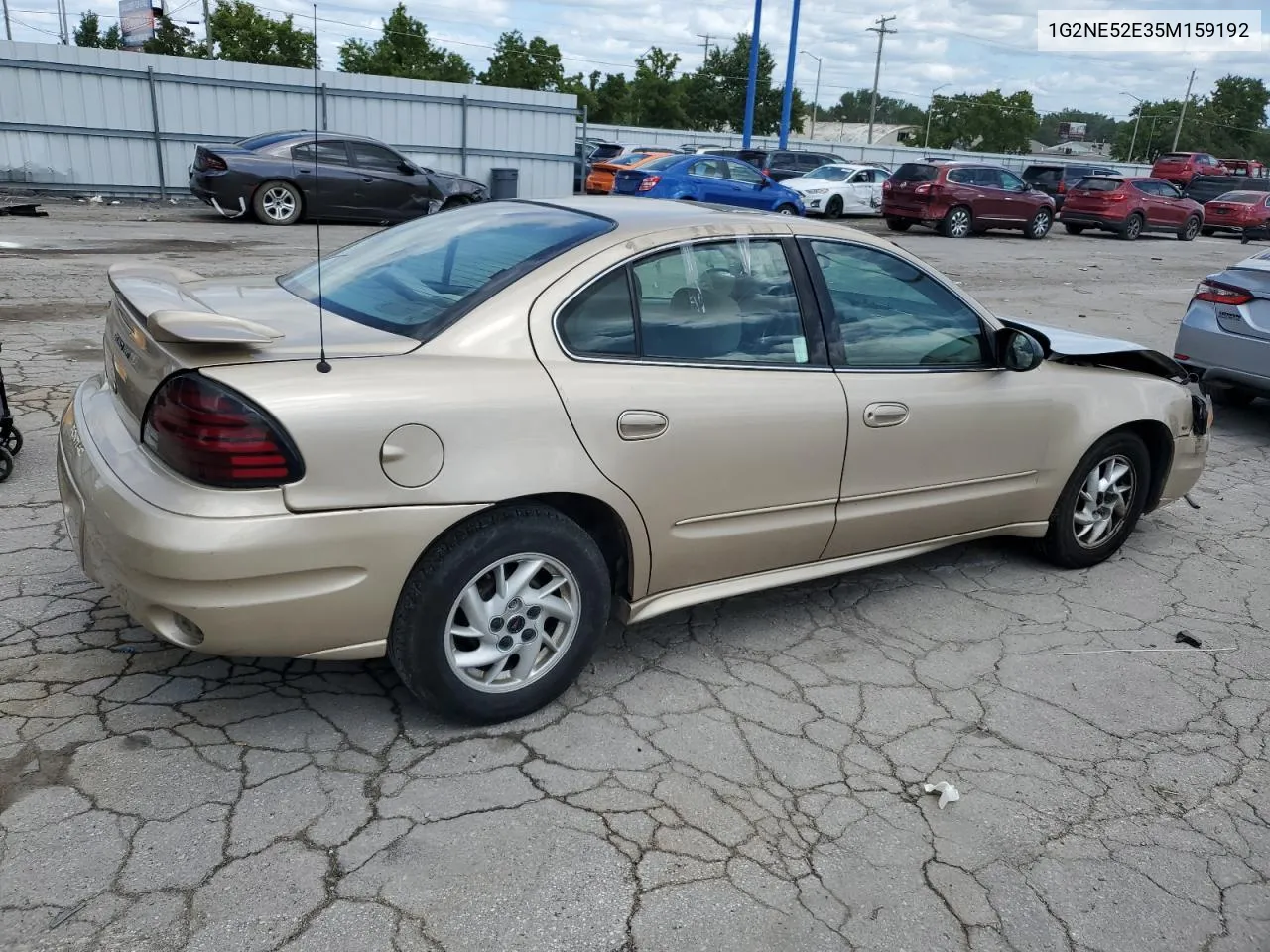 2005 Pontiac Grand Am Se VIN: 1G2NE52E35M159192 Lot: 68119974