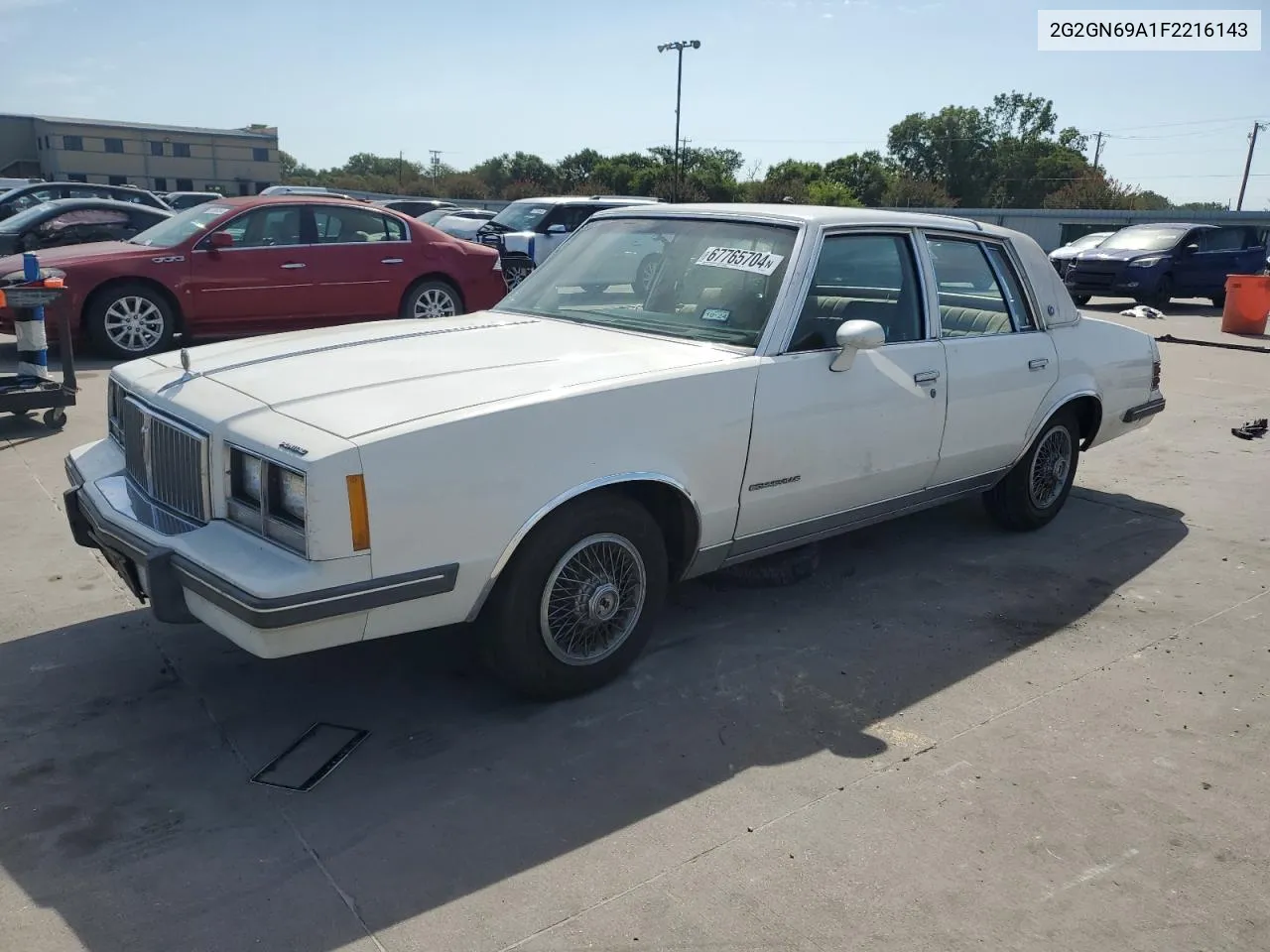 2G2GN69A1F2216143 1985 Pontiac Bonneville