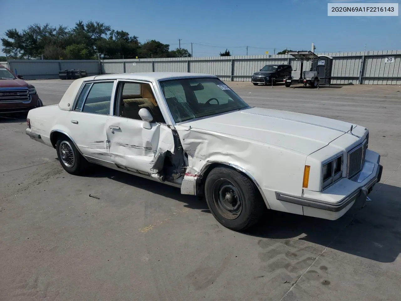 1985 Pontiac Bonneville VIN: 2G2GN69A1F2216143 Lot: 67765704