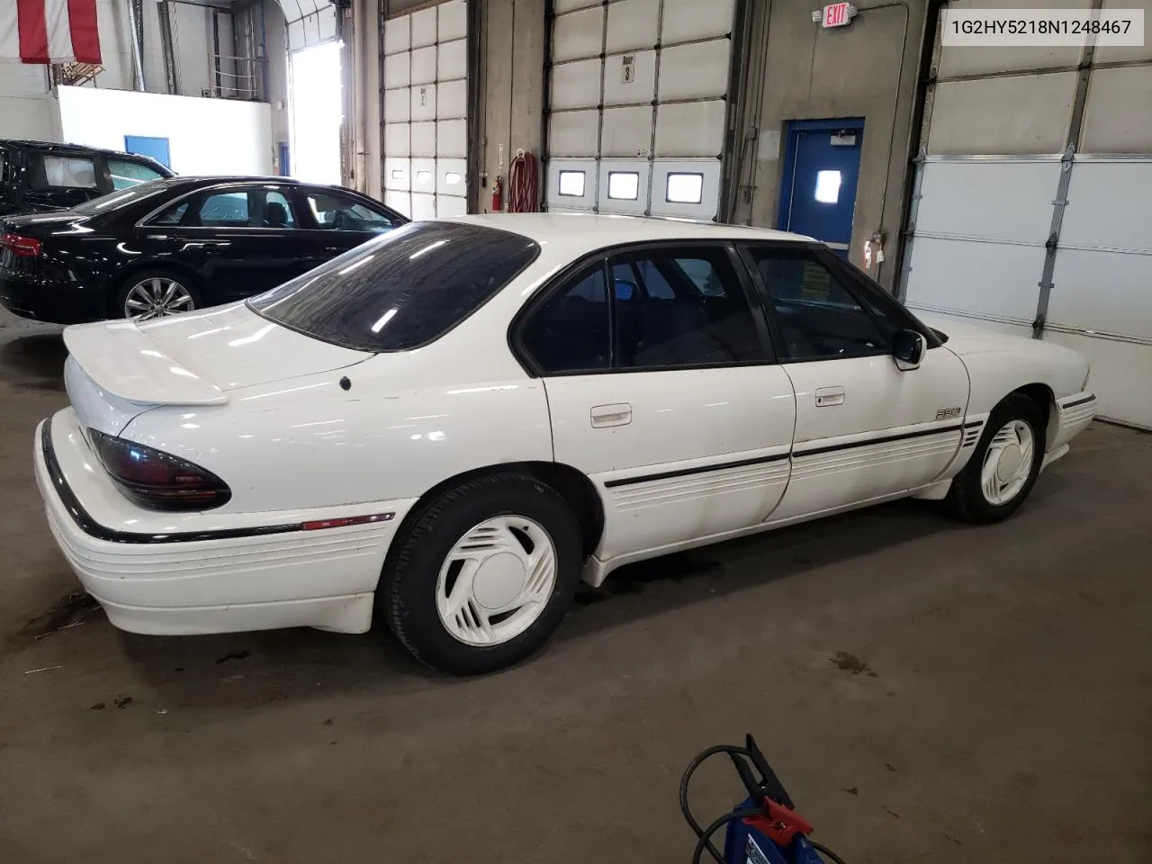 1992 Pontiac Bonneville Ssei VIN: 1G2HY5218N1248467 Lot: 71714584