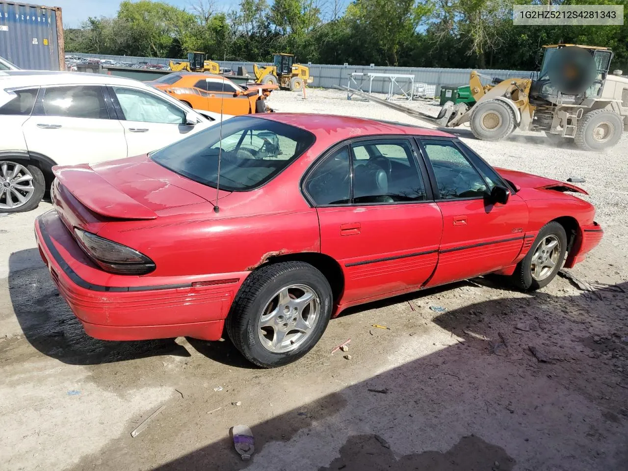 1995 Pontiac Bonneville Ssei VIN: 1G2HZ5212S4281343 Lot: 60759534