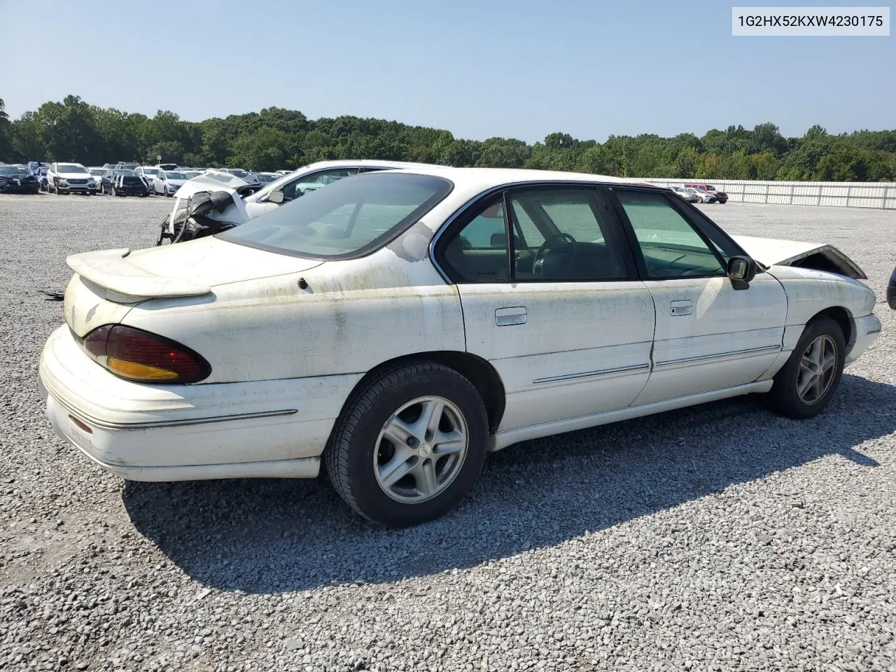 1998 Pontiac Bonneville Se VIN: 1G2HX52KXW4230175 Lot: 66861184