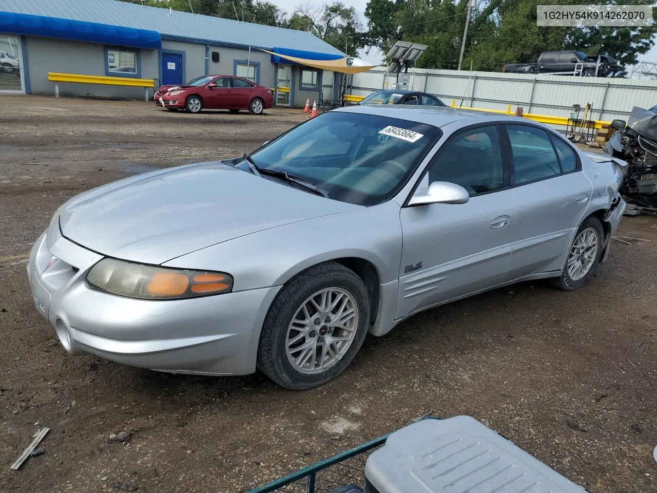 1G2HY54K914262070 2001 Pontiac Bonneville Sle