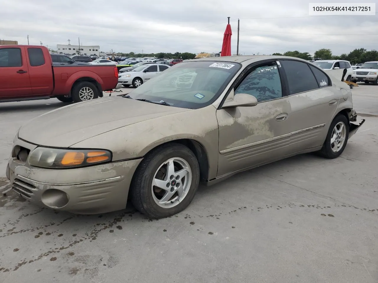 2001 Pontiac Bonneville Se VIN: 1G2HX54K414217251 Lot: 71317864