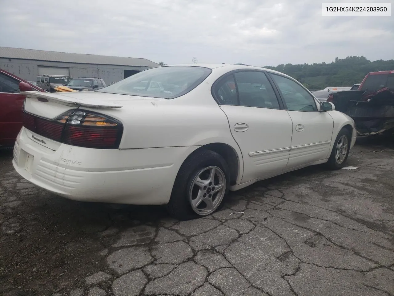 2002 Pontiac Bonneville Se VIN: 1G2HX54K224203950 Lot: 66404234