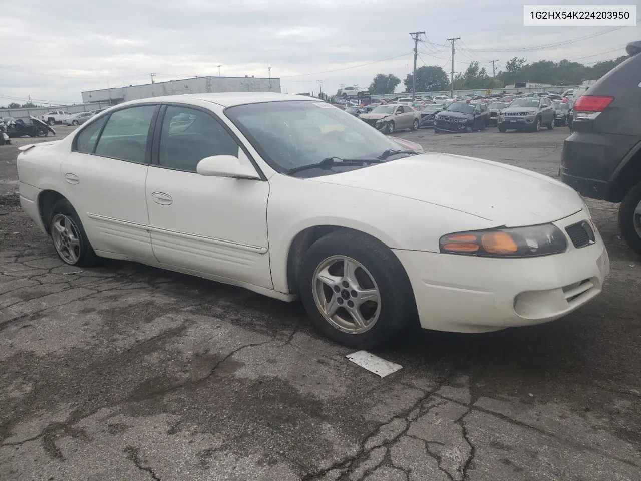 2002 Pontiac Bonneville Se VIN: 1G2HX54K224203950 Lot: 66404234