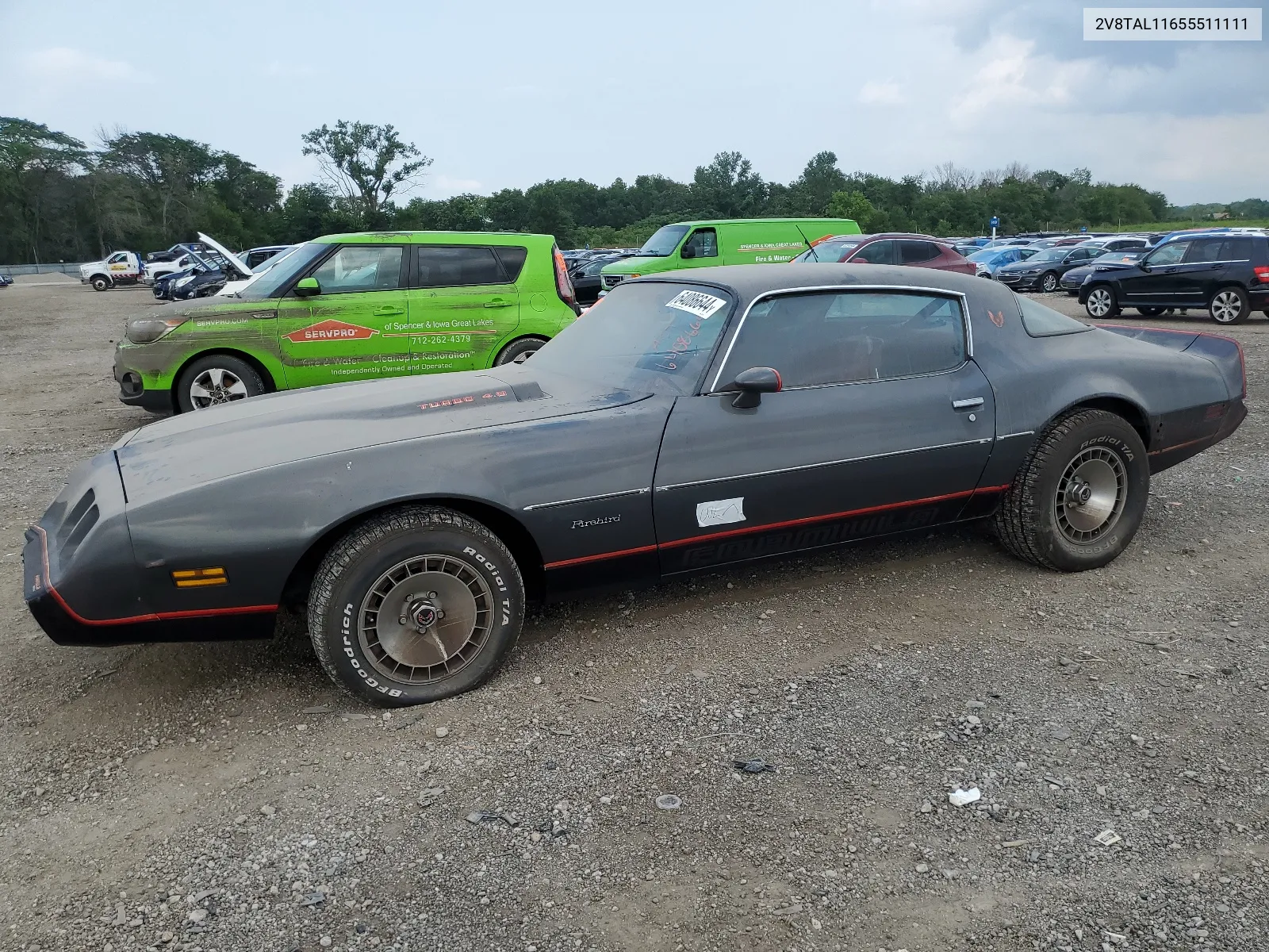 1980 Pontiac Firebird T VIN: 2V8TAL11655511111 Lot: 64086644