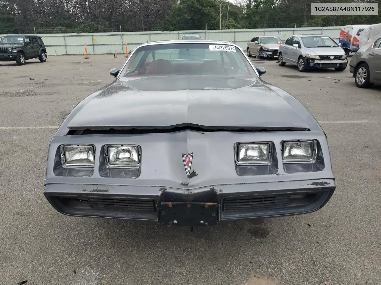 1G2AS87A4BN117926 1981 Pontiac Firebird