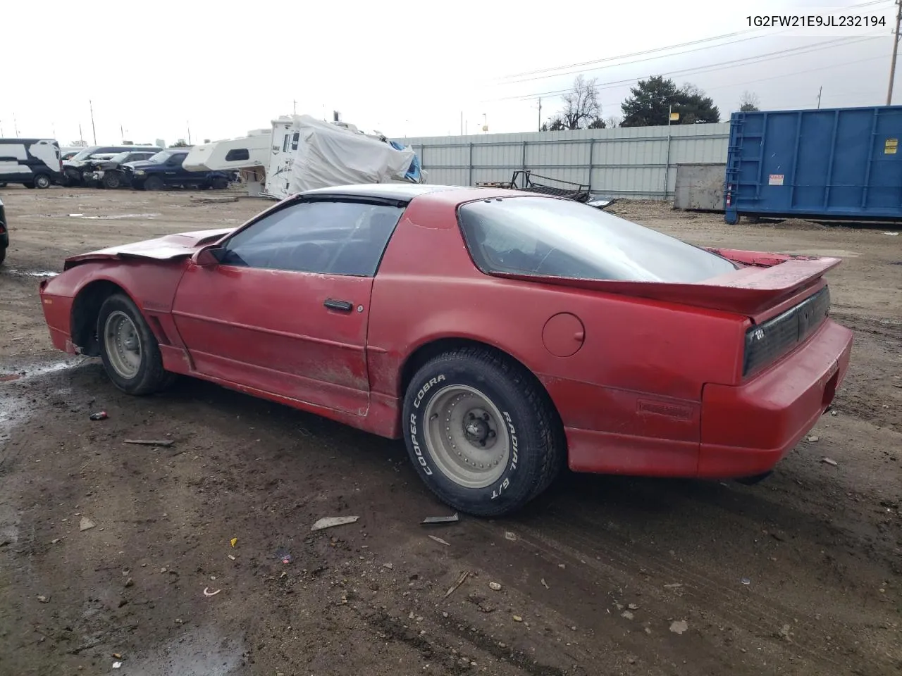 1G2FW21E9JL232194 1988 Pontiac Firebird Trans Am