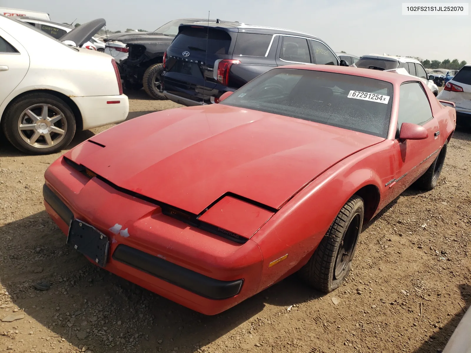 1988 Pontiac Firebird VIN: 1G2FS21S1JL252070 Lot: 67291254