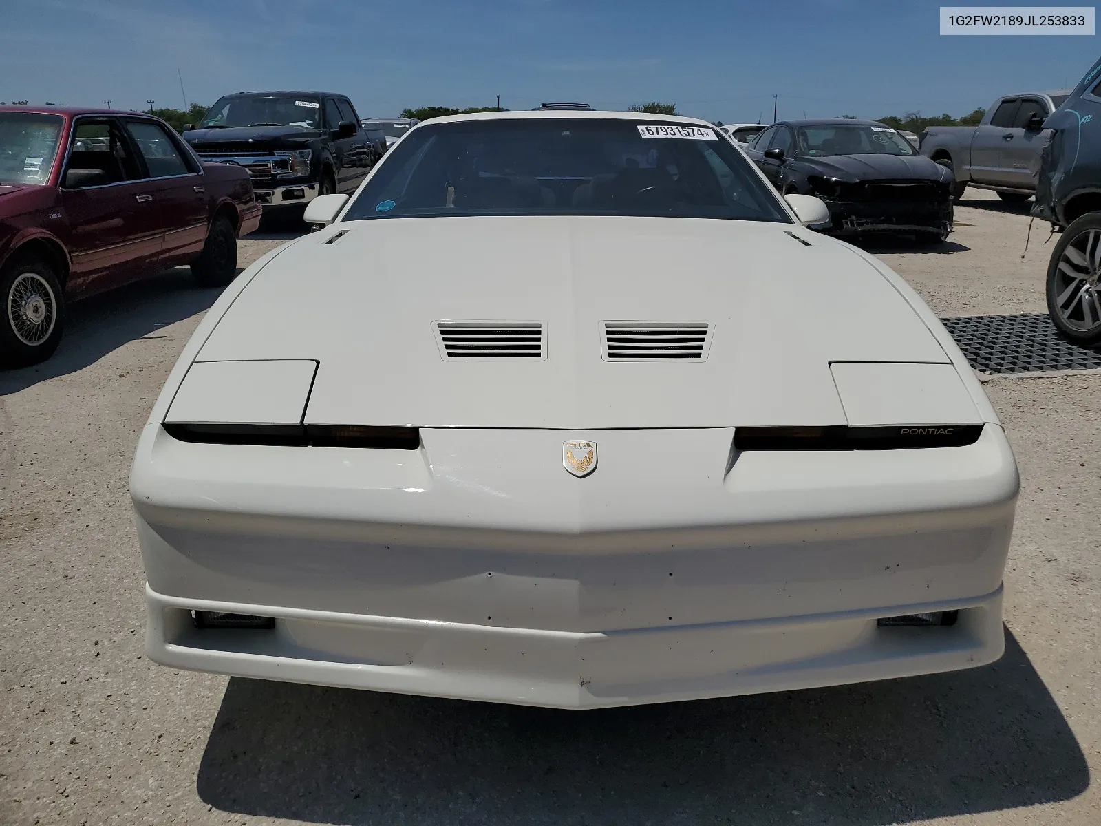 1G2FW2189JL253833 1988 Pontiac Firebird Trans Am