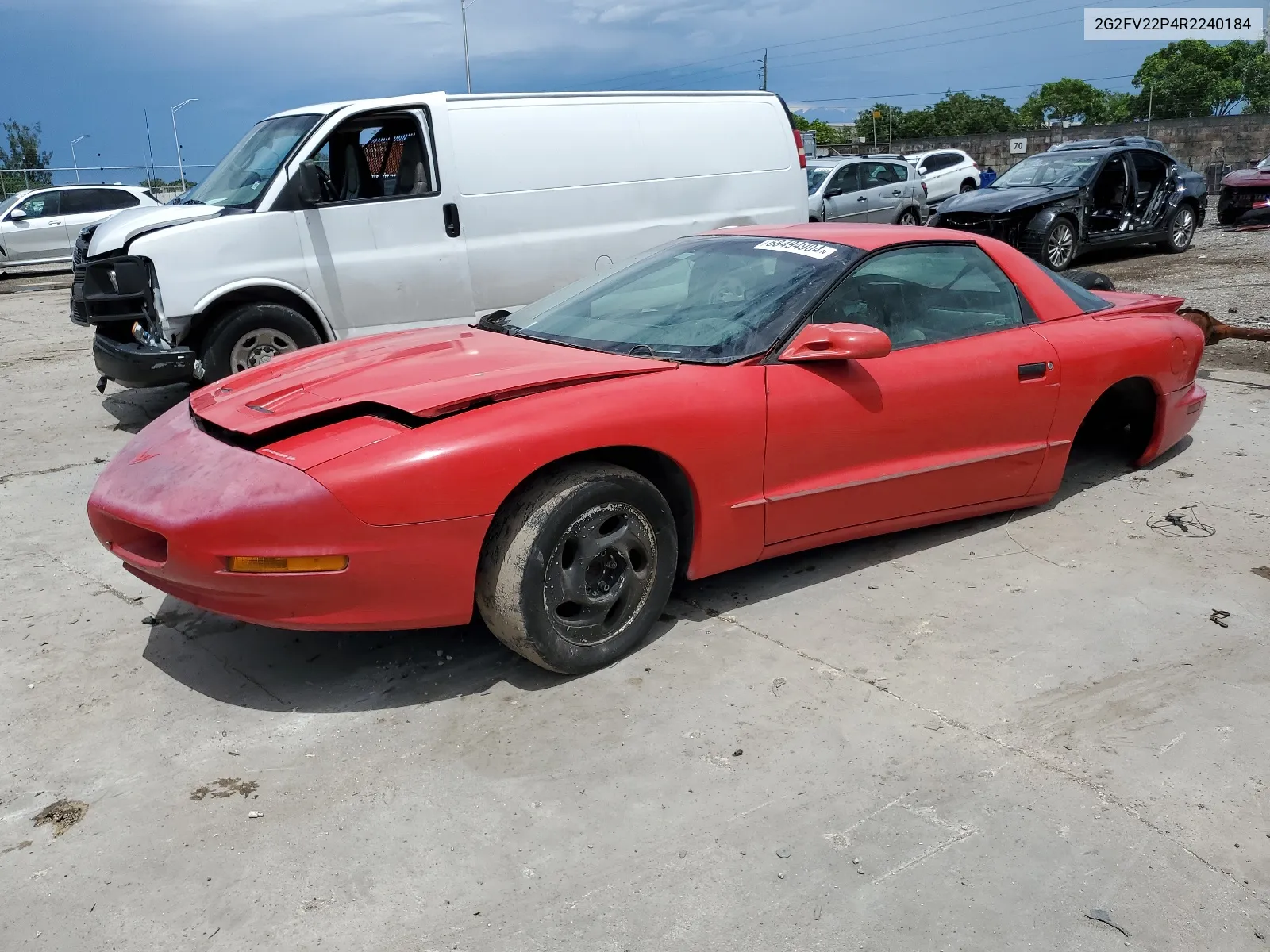 1994 Pontiac Firebird Formula VIN: 2G2FV22P4R2240184 Lot: 68494904