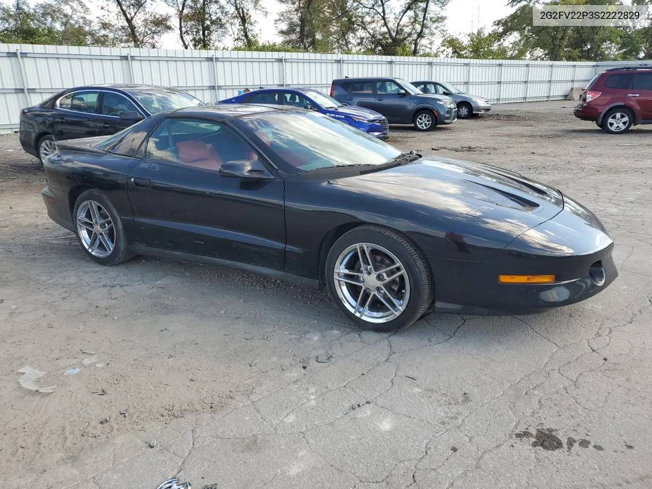 1995 Pontiac Firebird Formula VIN: 2G2FV22P3S2222829 Lot: 70805084