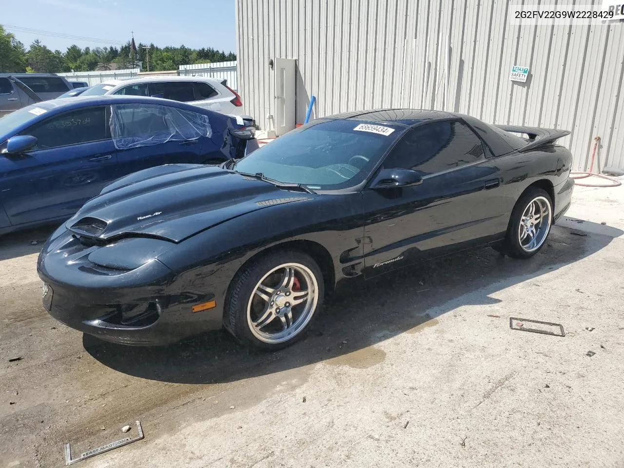 1998 Pontiac Firebird Formula VIN: 2G2FV22G9W2228429 Lot: 68659434