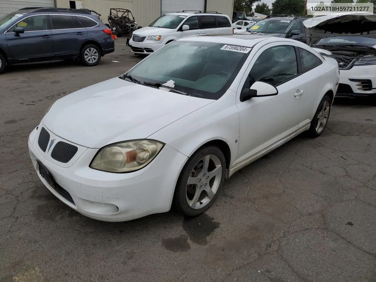 2009 Pontiac G5 Gt VIN: 1G2AT18H597211277 Lot: 67596204