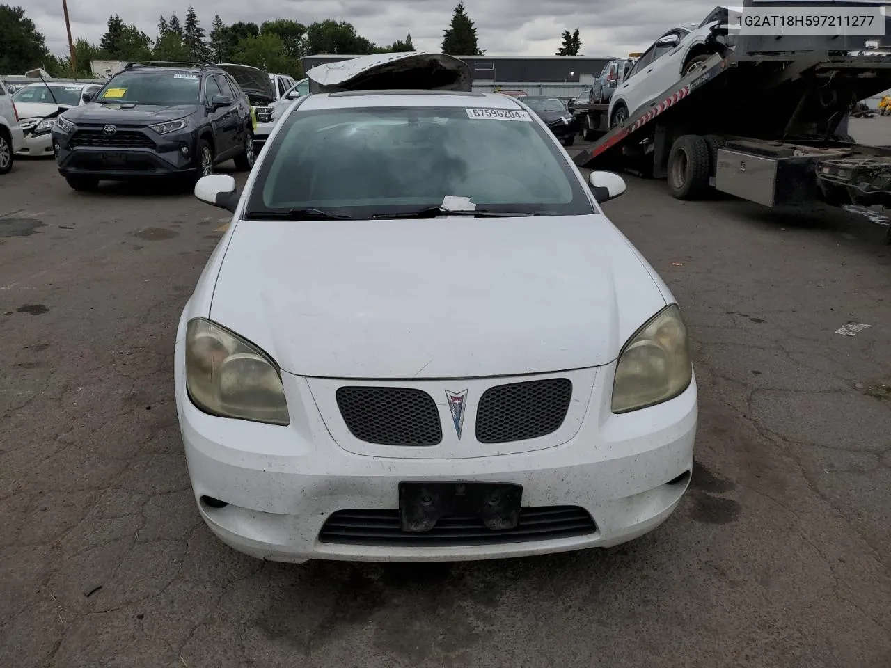 2009 Pontiac G5 Gt VIN: 1G2AT18H597211277 Lot: 67596204