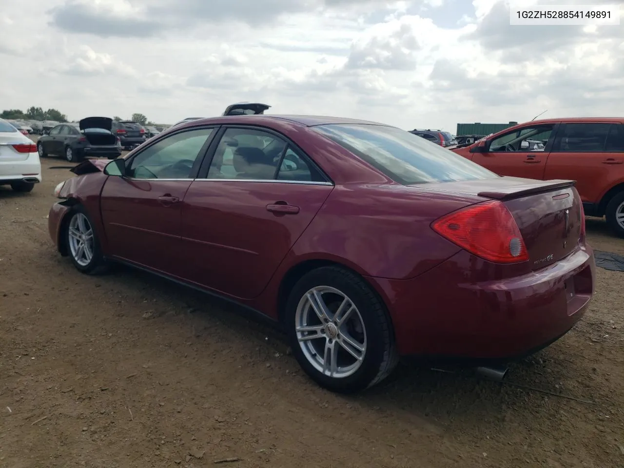 2005 Pontiac G6 Gt VIN: 1G2ZH528854149891 Lot: 68686564