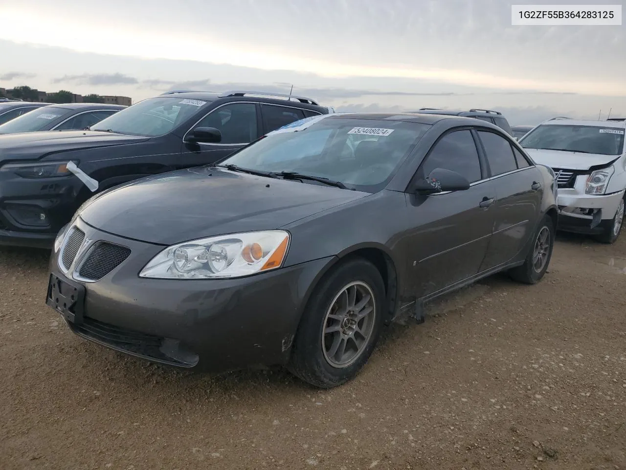 2006 Pontiac G6 Se VIN: 1G2ZF55B364283125 Lot: 52408024