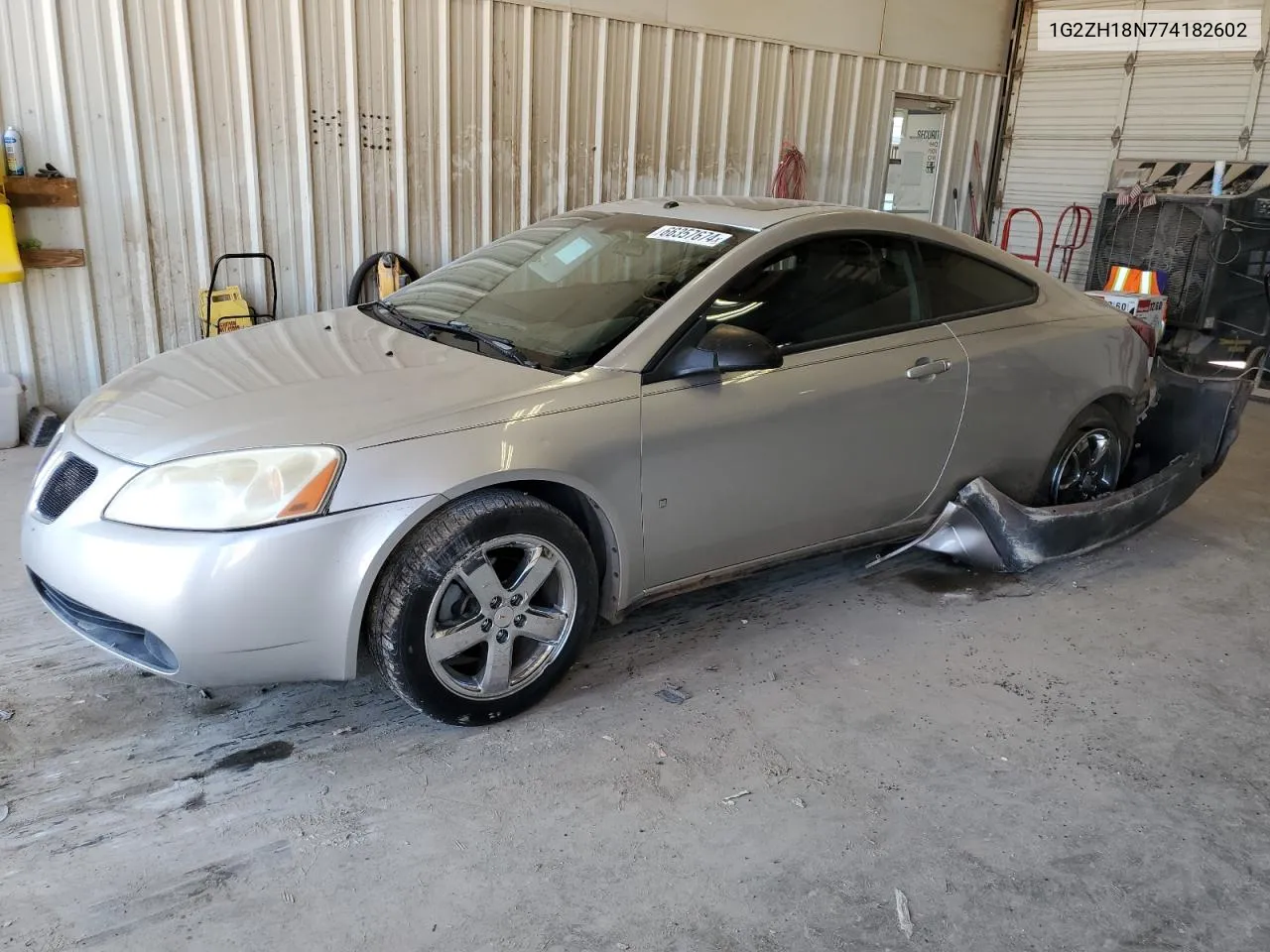 1G2ZH18N774182602 2007 Pontiac G6 Gt